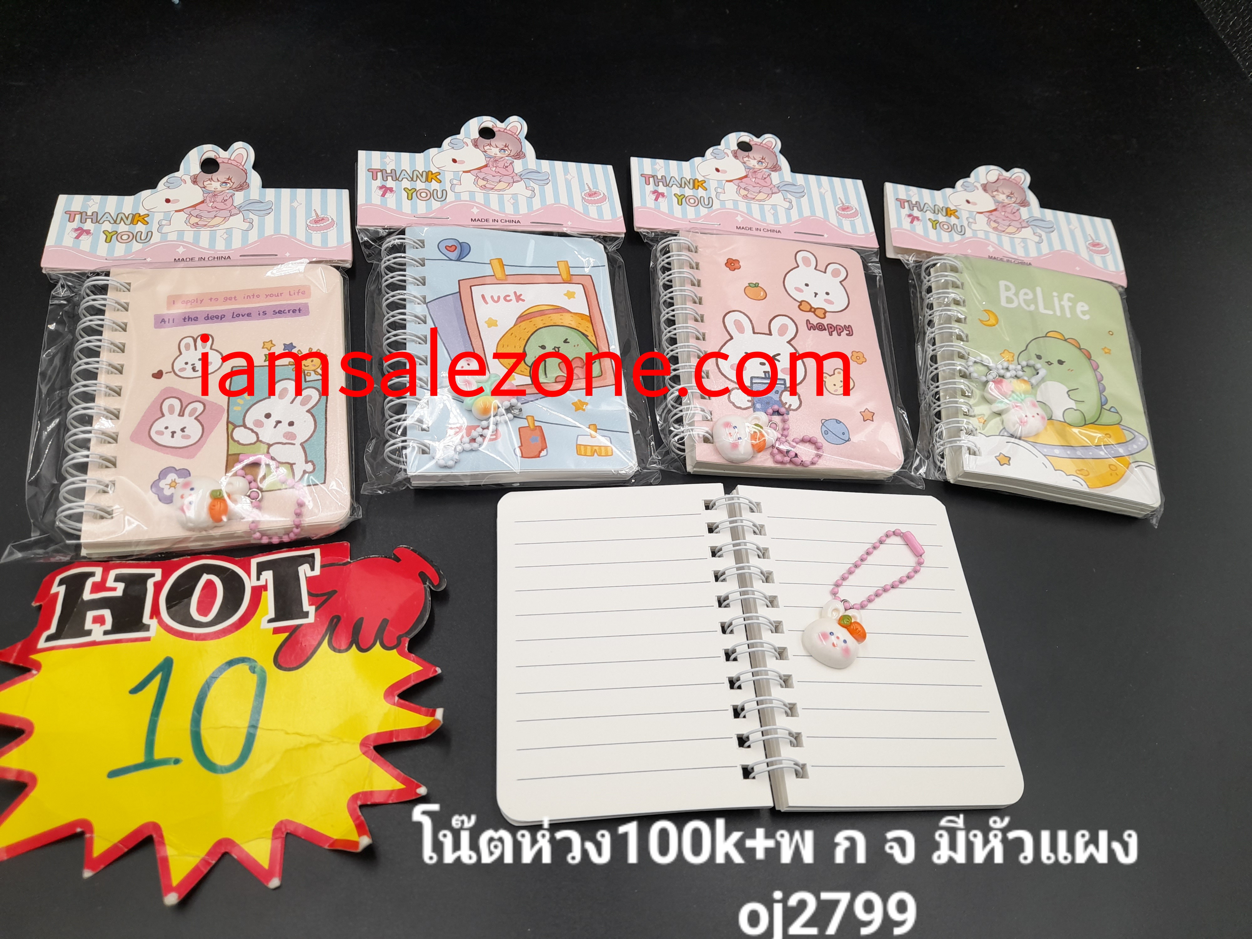 10 โน๊ตห่วง 100 K+ พกจ มีหัวแผง OJ2799 (โหล)