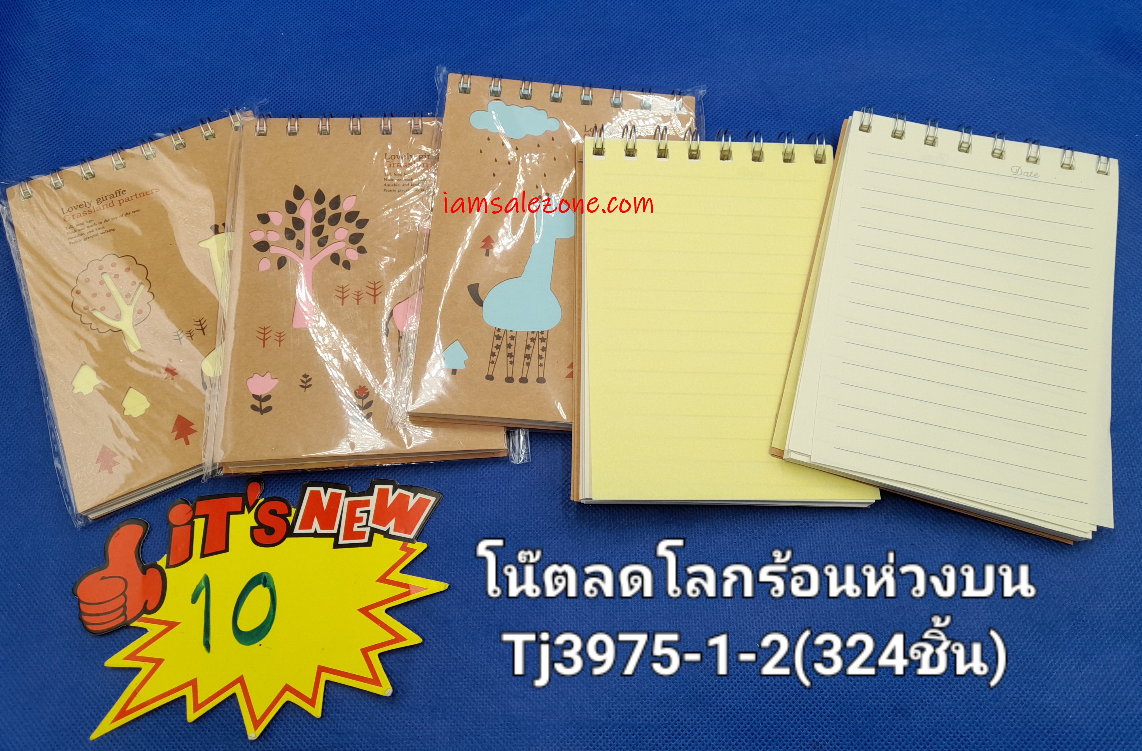 10 โน๊ตห่วงบนลดโลกร้อน TJ3975 (โหล)