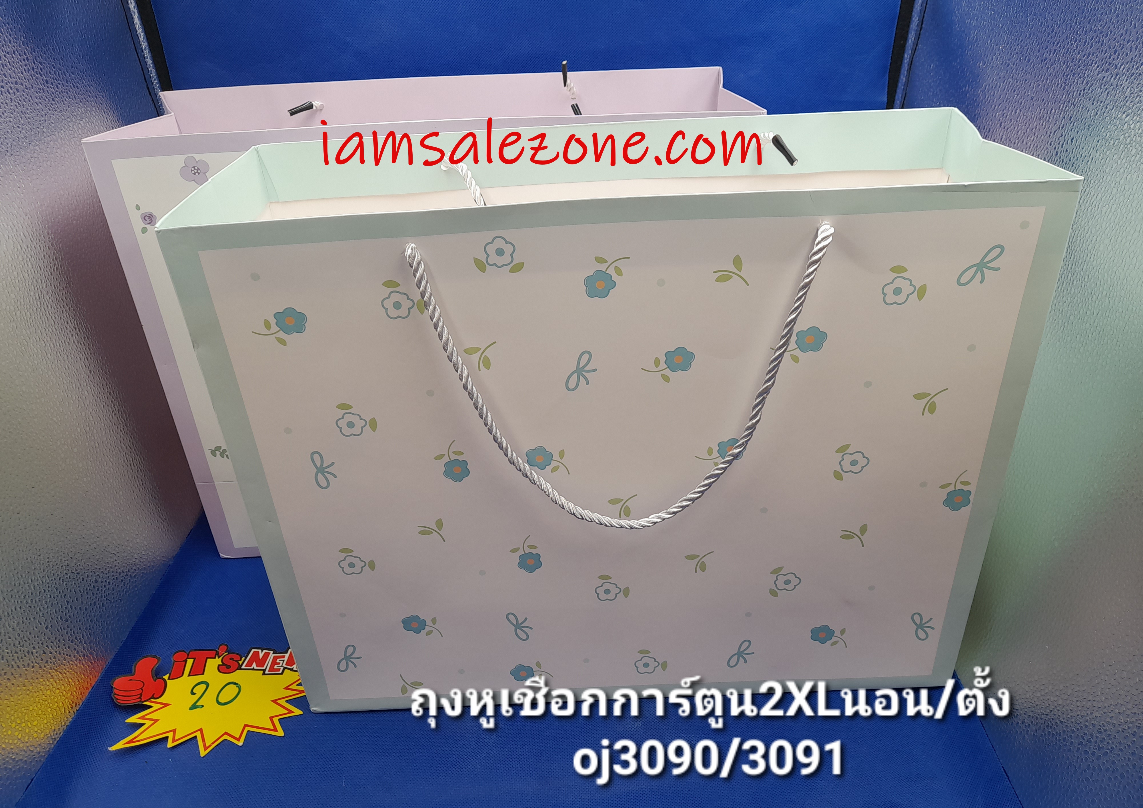 20 ถุงหูเชือกการ์ตูน 2 XLT4012 (โหล)