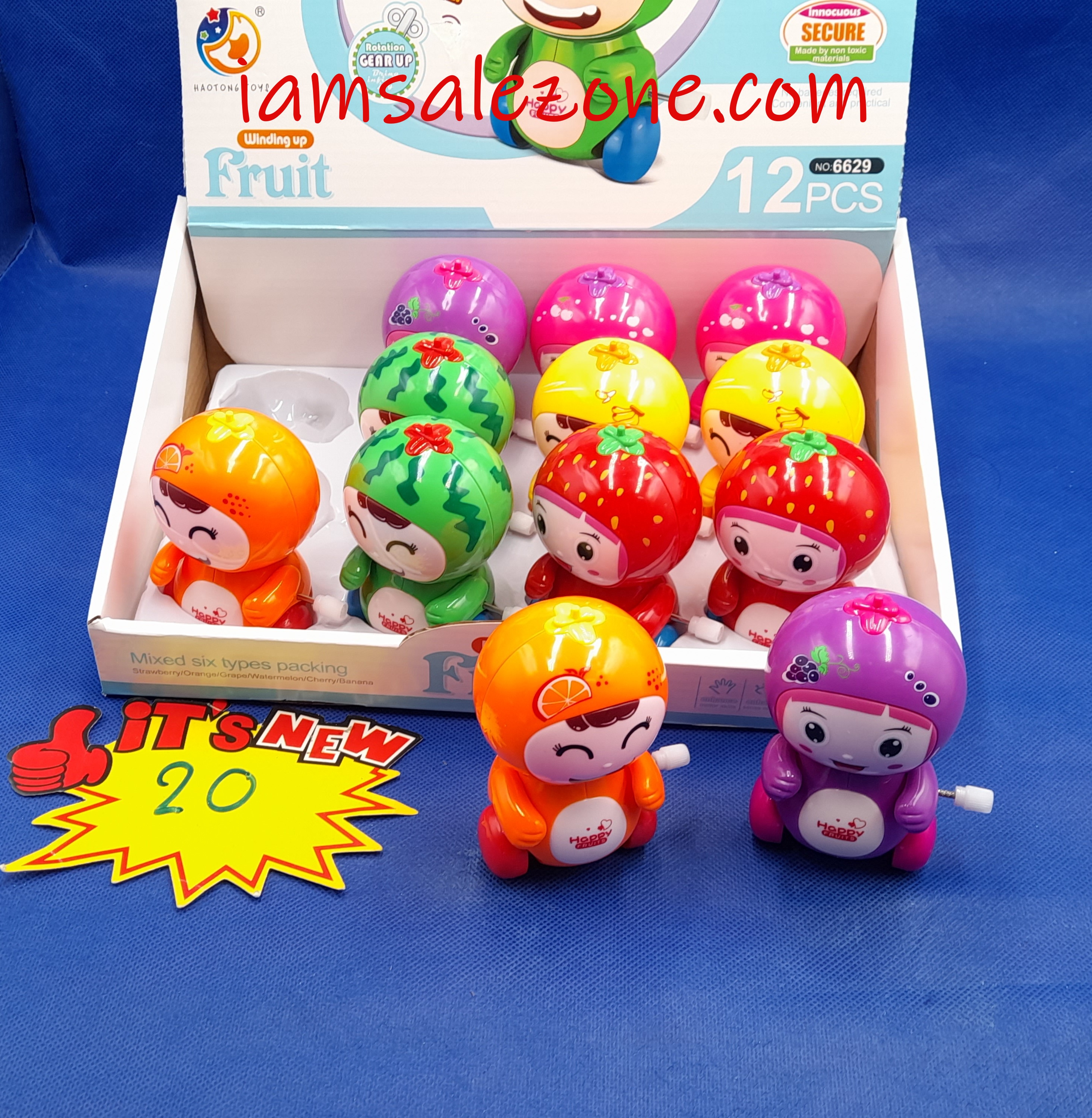 20 ของเล่นไขลาน รูปแตงโม (โหล)
