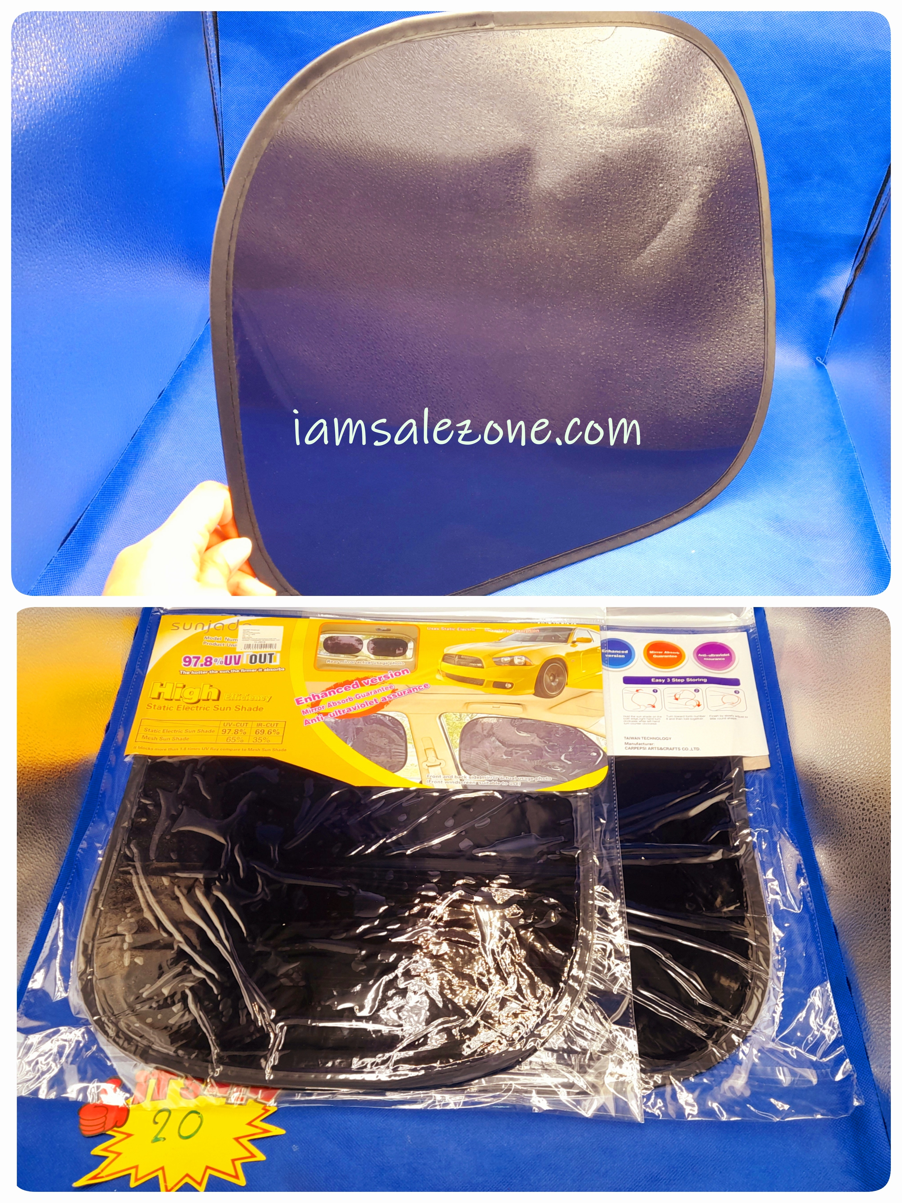 20 ฟิล์มบังแดดแผงญี่ปุ่น TJ2910 (10ชิ้น)