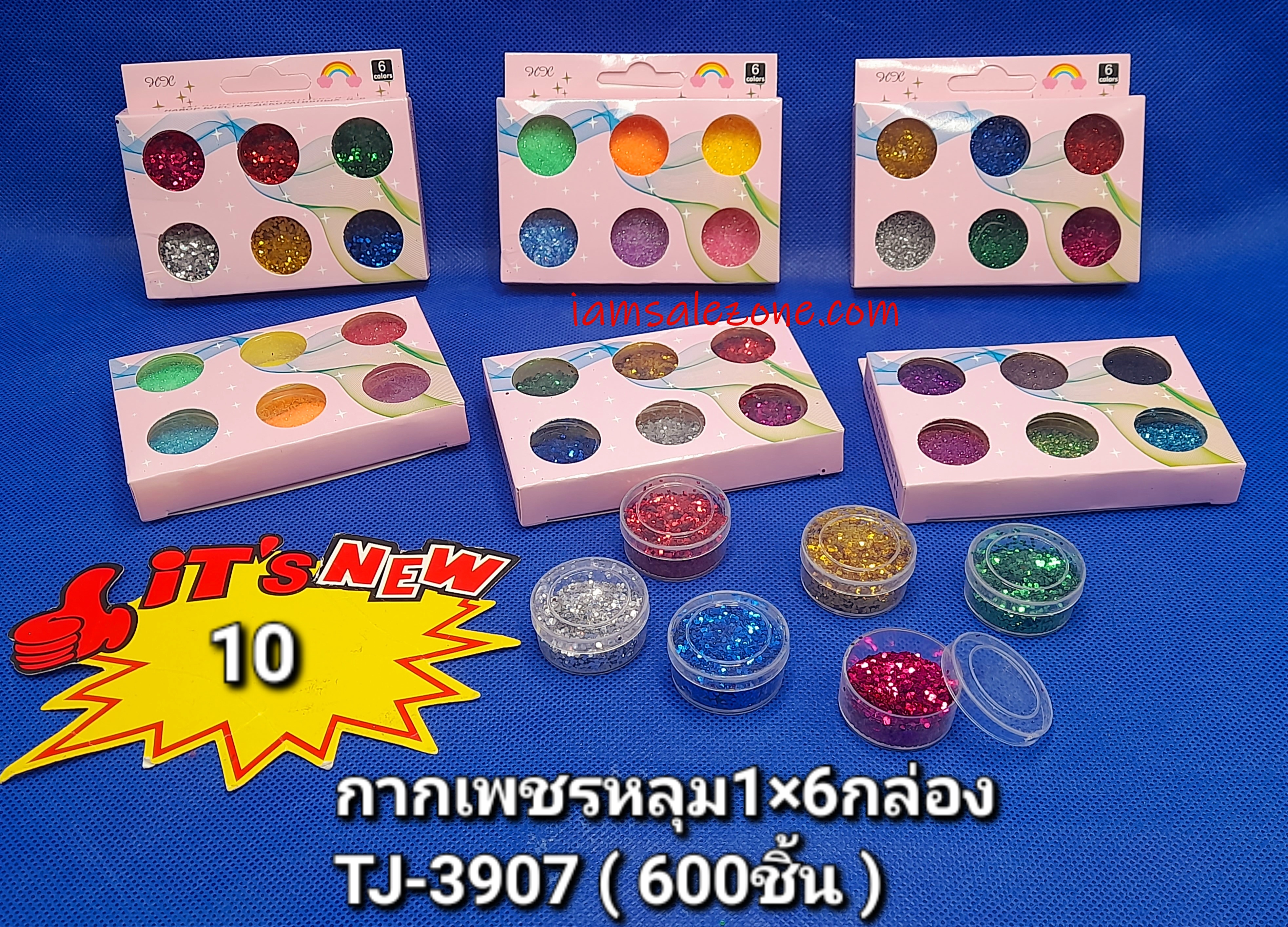 10 กากเพชรหลุม 1*6 T3907 กล่อง 10(โหล)