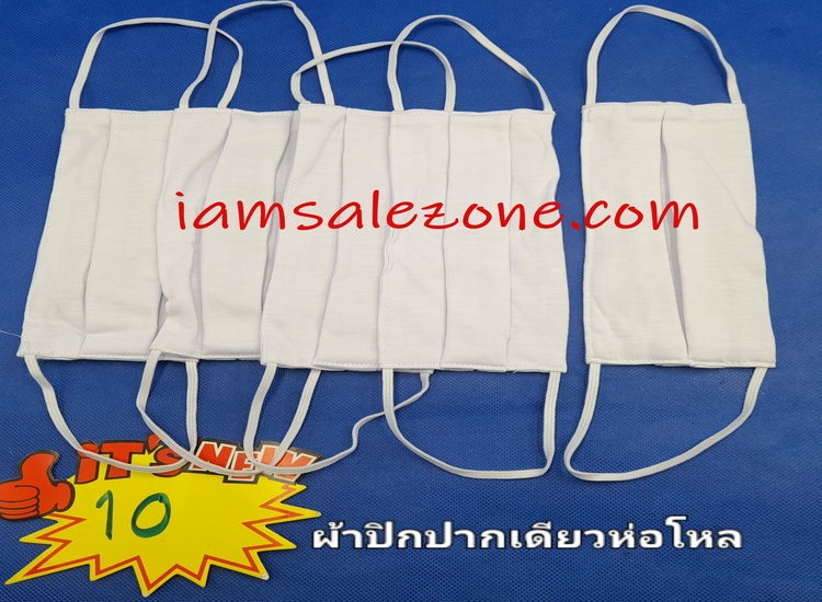 10 ผ้าปิดปากห่อโหล (โหล)