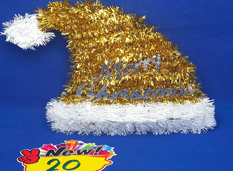 20 พู่แขวนมีโครง Xmas แฟนซีคละ OM0058 (โหล)